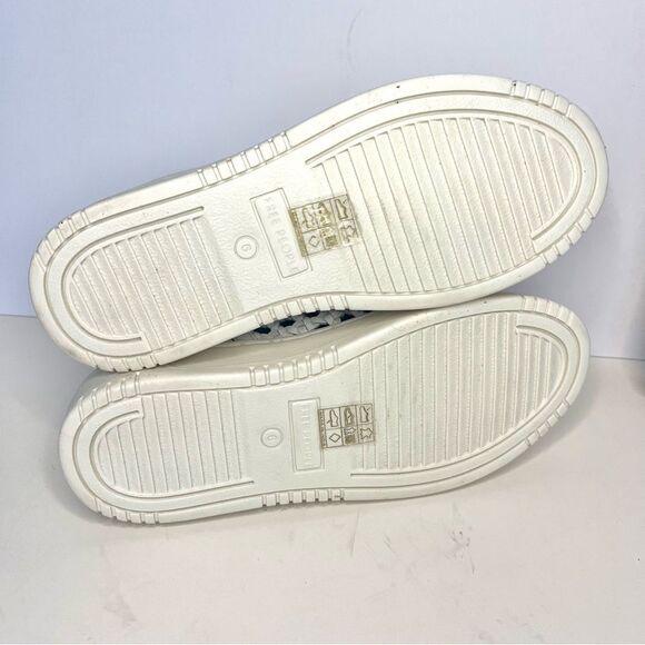 Free People Hayes High Top Woven Leather Sneakers in White Size 6 New in box - Picture 11 of 13